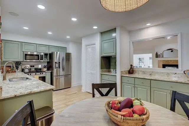 Kitchen of this home in Palmetto Dunes
