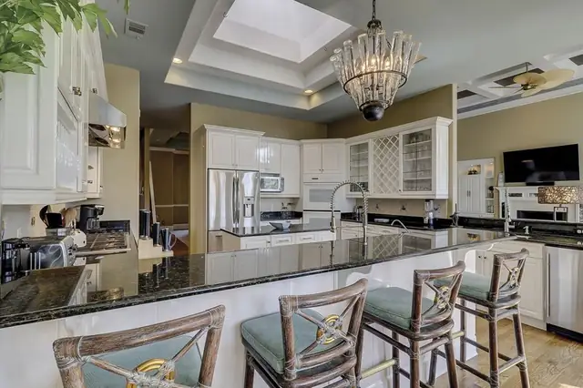 Kitchen of this home in Palmetto Dunes