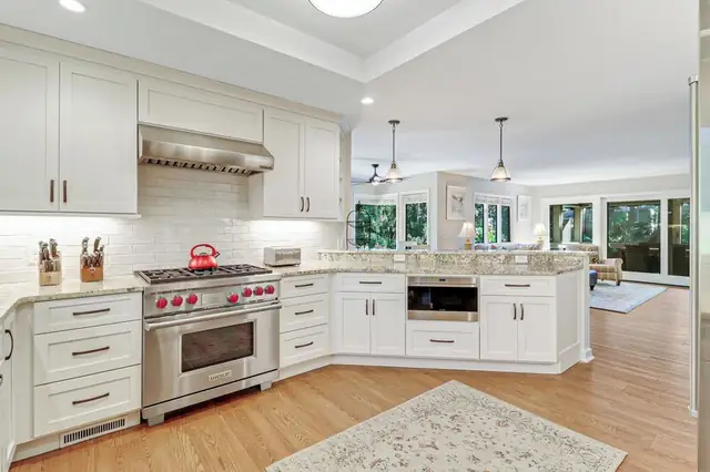 Kitchen of this home in Palmetto Dunes
