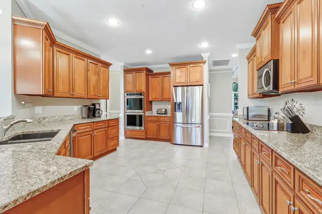 Kitchen of this home in Palmetto Dunes
