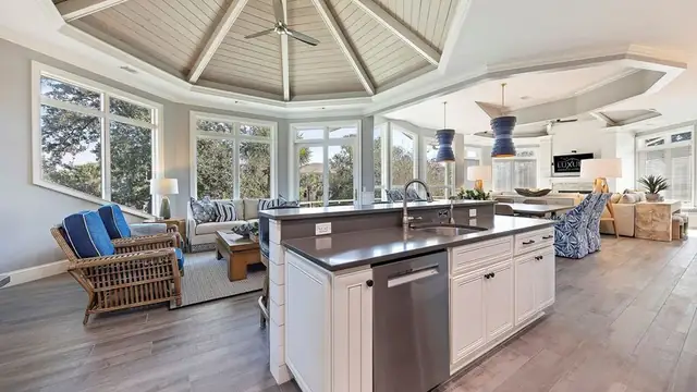 Kitchen of this home in Palmetto Dunes