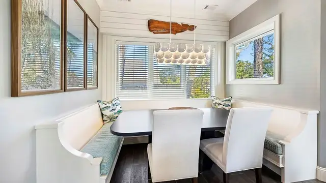 Dining area of this home in Palmetto Dunes
