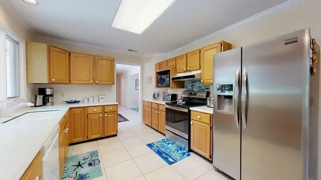 Kitchen of this home in Palmetto Dunes