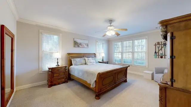 Bedroom of this home in Palmetto Dunes