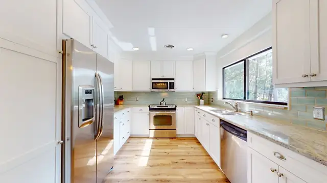 Kitchen of this home in Palmetto Dunes