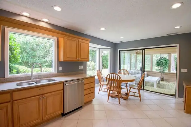 Kitchen of this home in Palmetto Dunes