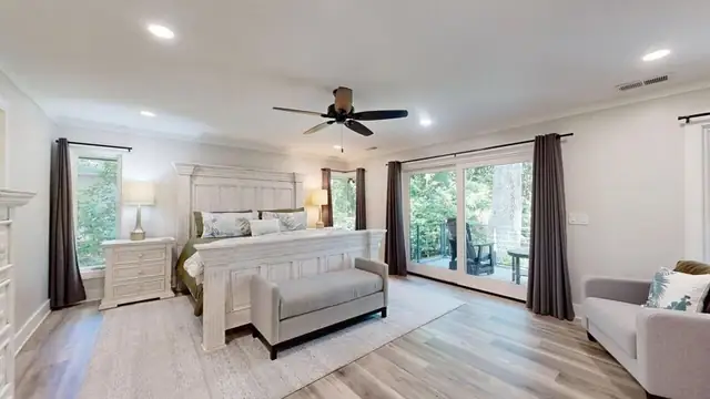 Bedroom of this home in Palmetto Dunes