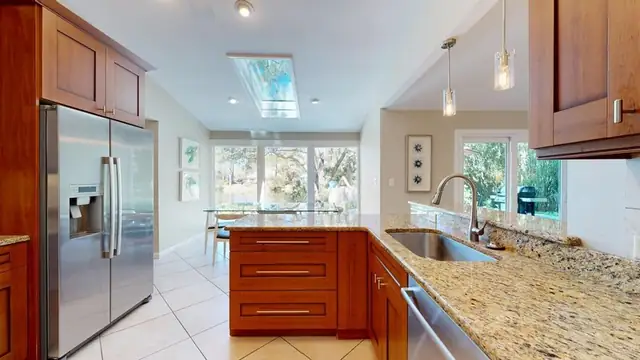 Kitchen of this home in Palmetto Dunes