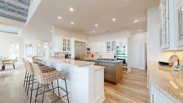 Kitchen of this home in Palmetto Dunes
