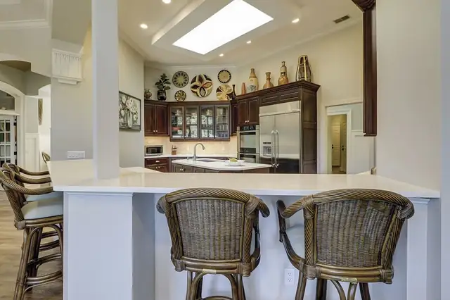 Kitchen of this home in Palmetto Dunes