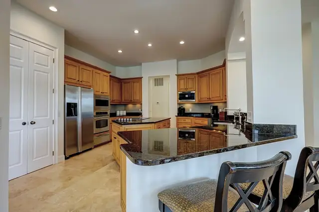 Kitchen of this home in Palmetto Dunes