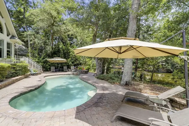 Pool of this home in Palmetto Dunes