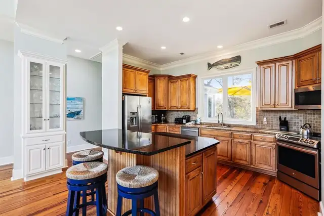 Kitchen of this home in Palmetto Dunes
