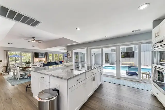Kitchen of this home in Palmetto Dunes