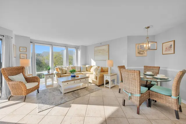 Living room at Villamare 2419