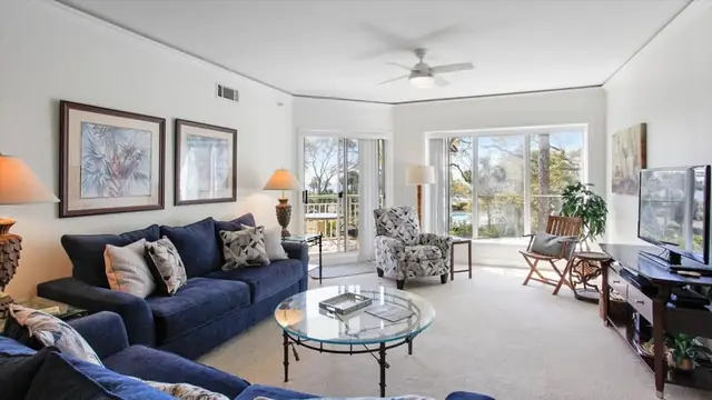 Living room at Windsor Place 201
