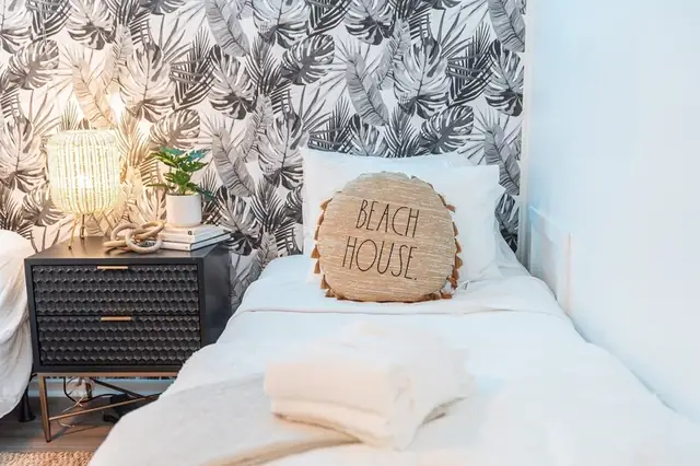 Bedroom at Admiral’s Row 215