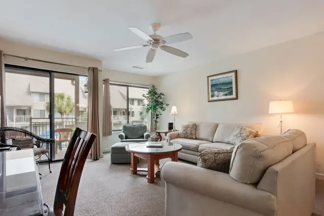 Living room at Courtside Villas 105