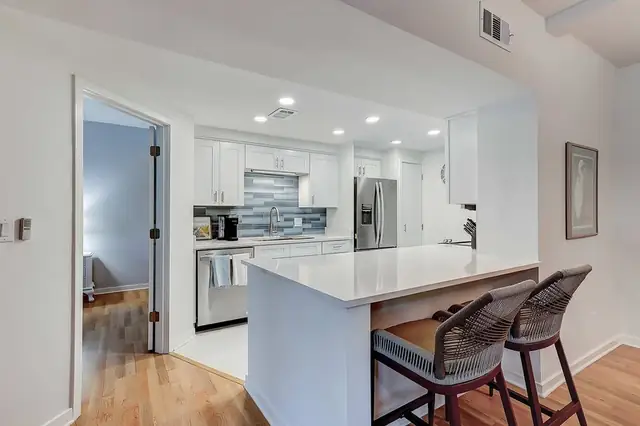 Kitchen at Forest Beach Villas 107
