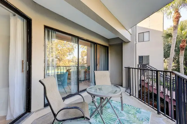 Balcony at Forest Beach Villas 107