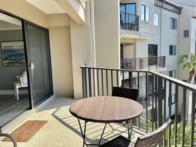 Balcony at Forest Beach Villas 316