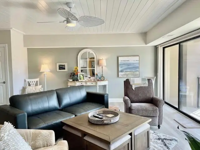 Living room at Forest Beach Villas 316