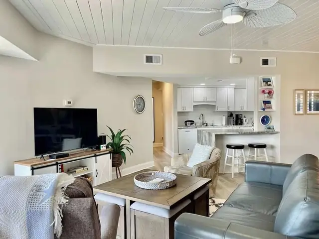 Living room at Forest Beach Villas 316