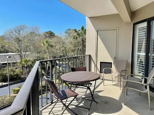 Balcony at Forest Beach Villas 316