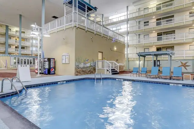 Indoor pool at Hilton Head Resort