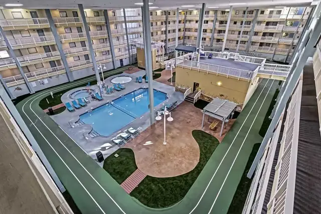 Indoor pool at Hilton Head Resort