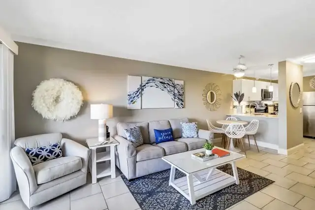 Living room at Hilton Head Resort 1108