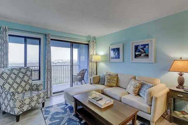 Living room at Hilton Head Resort 1403