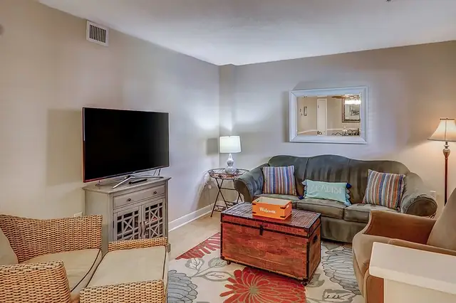Living room at Hilton Head Resort 4129