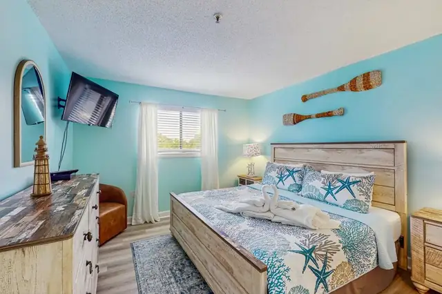 Bedroom at Hilton Head Resort 4222
