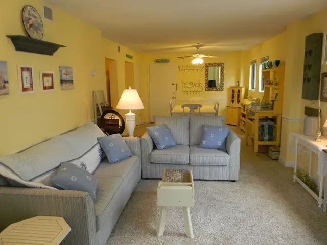 Living room at Hilton Head Resort 3221
