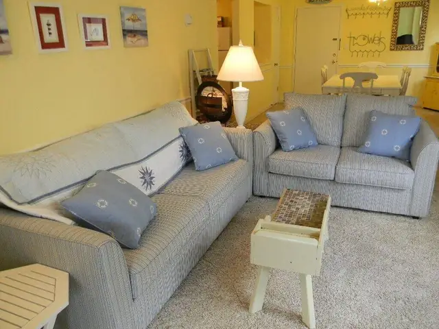 Living room at Hilton Head Resort 3221