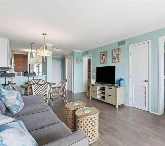 Living room at Hilton Head Resort 2404