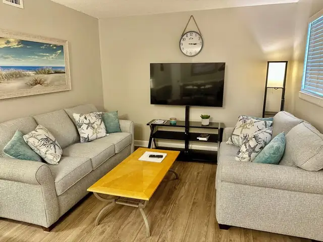 Living room at Hilton Head Resort 4104
