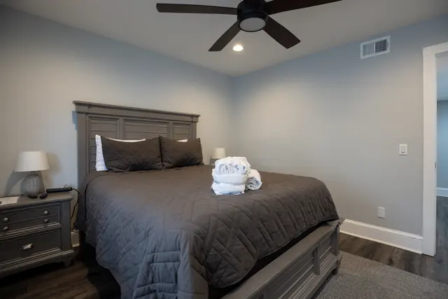 Bedroom at Island House Villas 102