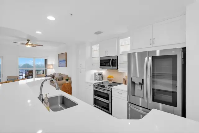 Kitchen at North Shore Place 502