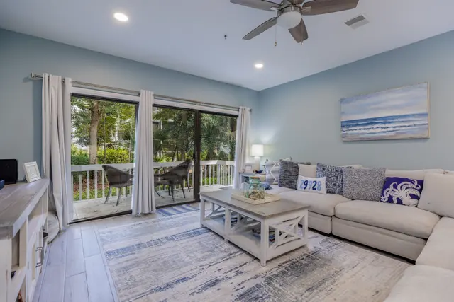 Living room at Ocean Breeze 22