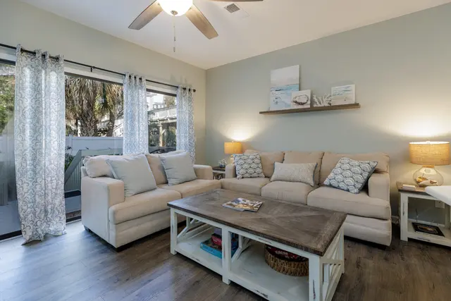 Living room at Ocean Breeze 42