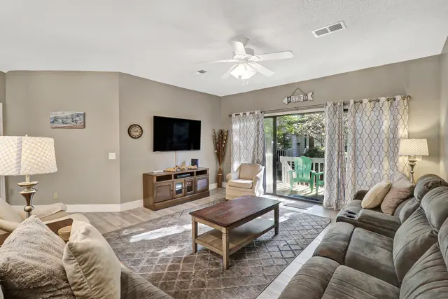 Living room at Ocean Breeze 52