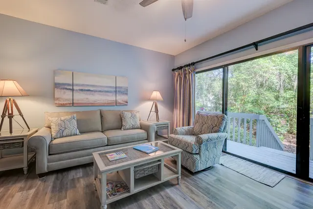 Living room at Ocean Breeze 74