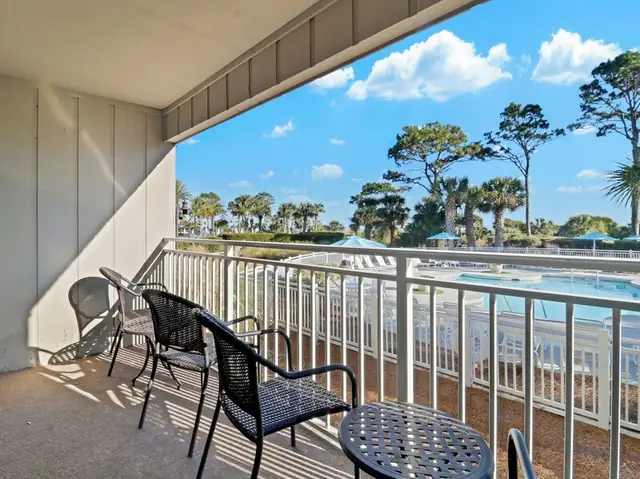 Balcony at Ocean Dunes Villas 109