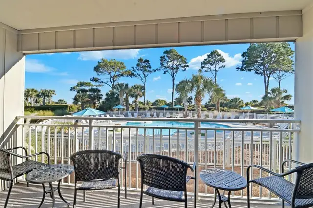 Balcony at Ocean Dunes Villas 109