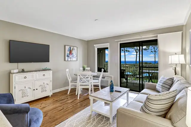 Living room at Ocean Dunes Villas 220