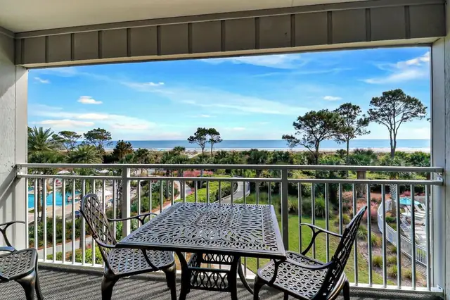 Balcony at Ocean Dunes Villas 308