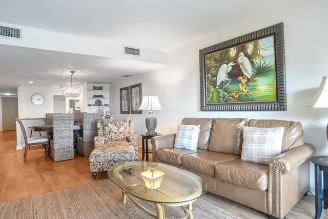 Living room at Ocean One Villas 315