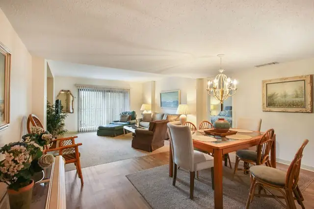 Living room at Ocean One Villas 406